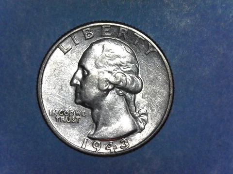 1943, Washington Quarter-Free Shipping Cover