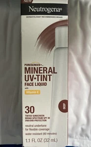 Neutrogena PureScreen + mineralische UV-Tönung Gesicht flüssiges Vitamin E (1,1oz.) SIE WÄHLEN! - Bild 1 von 2