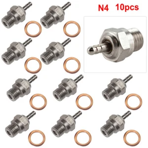 Bujía incandescente de acero N4 para HSP 70117 Vertex SH piezas de motor nitro 1:10 1:8 coche de radiocontrol - Imagen 1 de 13
