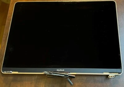 Apple Macbook A1534 12" Conjunto de pantalla LCD dorado agrietado 2017 661-06788 Foto 1 de 4