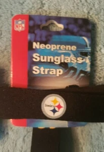 Pittsburgh Steelers NFL Neoprene Strap For Sunglasses/Eye Glasses new - Picture 1 of 2
