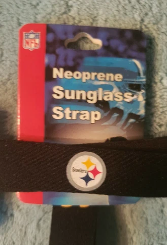 Pittsburgh Steelers NFL Neoprene Strap For Sunglasses/Eye Glasses new Cover