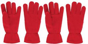 2 Pack Kids Winter Gloves Warm Fleece Gloves for Boys or Girls