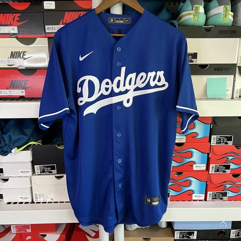 Nike Los Angeles Dodgers Mookie Betts Blue Alternate Jersey Men's Size M Medium Cover