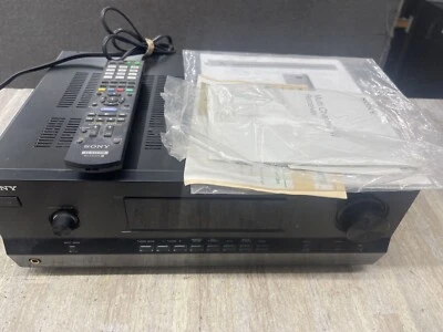 Sony STR STR-DH520 7.1 Channel 100 Watt ReceiverWITH ROMOTE AND MANUAL. - Image 1 of 4