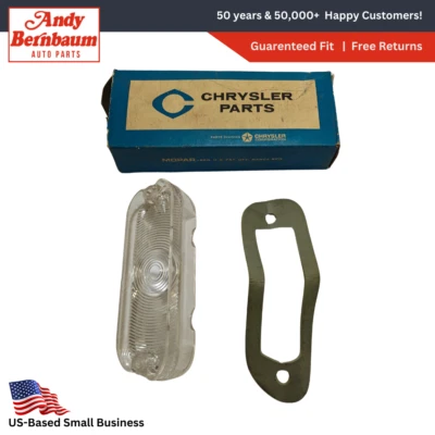 1965 и 1967 Plymouth Satellite Belvedere правая сторона парковочный свет объектив 2525684 новый из старых запасов - Изображение 1 из 4