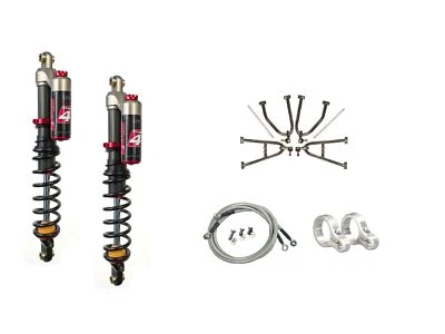 Kit de amortecedores dianteiros LSR Lone Star Sport A-Arms Elka Stage 4 Suzuki LTZ400 05-08 - Imagem 1 de 3