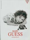 Guess Baby Magazine imprimé publicité vêtements 1994 vintage 1 pg vintage
