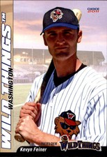 2011 Washington Wild Things Choice #7 Kevyn Feiner Sun Prairie Wisconsin WI Card
