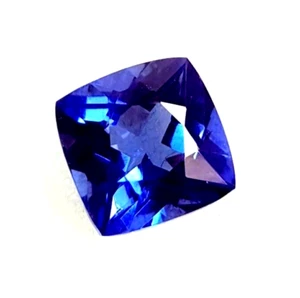 Cushion Shape Natural Tanzanite Certified Loose Gemstone 9 carat Best Offer - Picture 1 of 5