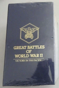 NEW GREAT BATTLES OF WORLD WAR II VICTORY IN PACIFIC 4 VHS Reader's Digest - Picture 1 of 2