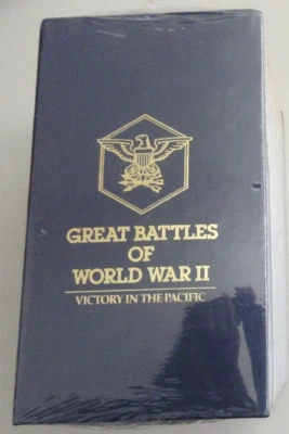 NEW GREAT BATTLES OF WORLD WAR II VICTORY IN PACIFIC 4 VHS Reader's Digest - Image 1 of 2