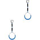  2 PC Kids Rings Swing Boat Seets Push up Stands Combination