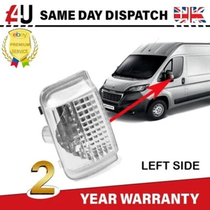 LENTE INDICADORA ESPEJO DE ALA IZQUIERDA CON RELÉ DE RELÉ CITROEN PEUGEOT BOXER FIAT DUCATO - Imagen 1 de 10