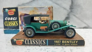 Corgi Classic 9001 Bentley green Le Mans with earlyoriginal box. - Picture 1 of 8