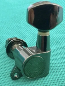 2009 ESP Ltd KH-202 Kirk Hammett Electric Guitar Cosmo Black Tuner Tuning Peg - Picture 1 of 12