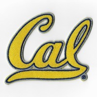 NCAA California Golden Bears Iron on Patches Embroidered Patch Badge Applique
