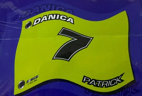 Danica Patrick #7 Double-Sided 3’ X 5’ Jr. Motorsports Flag NIP Ships Free Cover