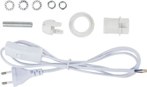 VBS Lampenfassung E14 weiß mit Schalter und Kabel 1,7m A++ - Bild 1 von 1