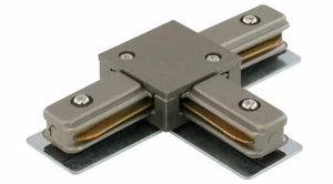 Liteline TC6103-BN T-Connector For Track Fixtures, Brushed Nickel - Picture 1 of 1