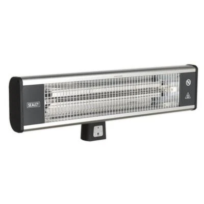 Sealey IWMH1809R High Efficiency Carbon Fibre Infrared Wall Heater 1800W/230V - Image 1 of 4