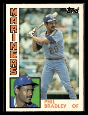 1984 Topps Traded #15T Phil Bradley - Image 1 of 2