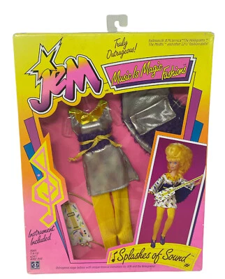 Jem & The Holograms Music is Magic Fashion Splashes of Sound NOC - Imagem 1 de 3