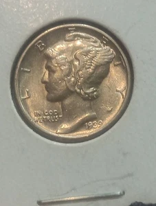 1939 Mercury Dime. Gorgeous Luster And Details! NICE! - Picture 1 of 4