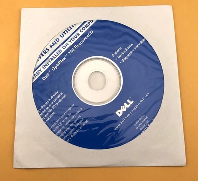 Dell OptiPlex 740 Resource CD Reinstall Drivers and Utilities 2006, NEW - Image 1 of 2