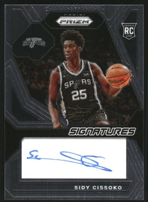 2023-24 Panini Prizm Rookie Signatures #50 Sidy Cissoko Auto - Image 1 of 2
