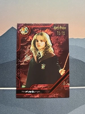 2025 Kakawow Cosmos Harry Potter HERMIONE #CHP-CR-08 Cosmos Red Parallel /75 🔥 - Image 1 of 4