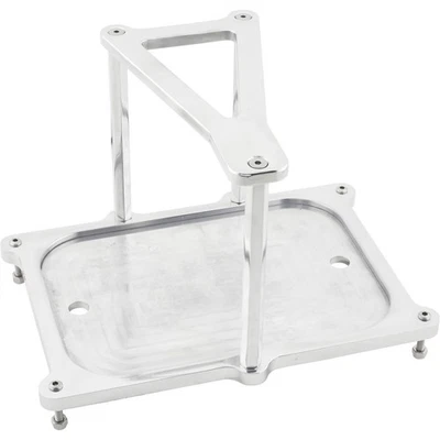 Soporte de batería Speedway Deluxe Plain Billet aluminio 3 pernos Optima Foto 1 de 4