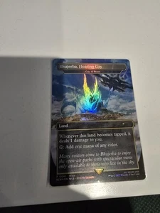 MTG Bhujerba Floating City (City of Brass) Final Fantasy Foil Championship Promo - Picture 1 of 4