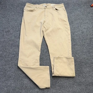 The Perfect Jean NYC Jeans Men 40x36 (38x33) Beige Denkhaki Athletic Fit Stretch - Picture 1 of 11