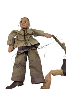 Vintage B&L USA Marionettenpuppe - Kompositionskopf - reparaturbedürftig  - Bild 1 von 24
