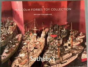 Sotheby's New York Sale Auction Book Malcolm Forbes Toy Collection 17 Dec 2010 - Picture 1 of 13
