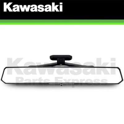 NUEVO ESPEJO RETROVISOR GRAN ANGULAR ILUMINADO KAWASAKI TERYX4 TERYX5 H2 GENUINO 2026 Foto 1 de 4