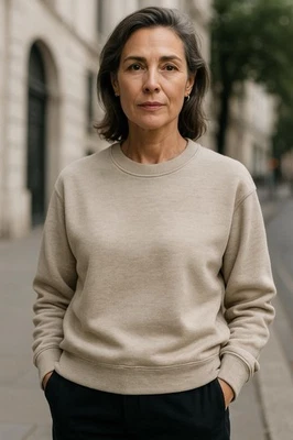 Sudadera de algodón James Perse Los Angeles Supima para mujer talla nueva con etiquetas - EE. UU. Foto 1 de 4