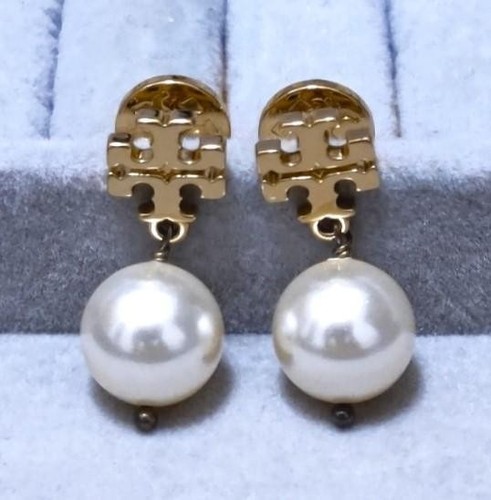 Orecchini Tory Burch logo perle 41050
