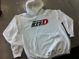 Initial D Hoodie Red Suns RX7 13B Turbo RX-7 Drift AE86 white - Picture 1 of 4