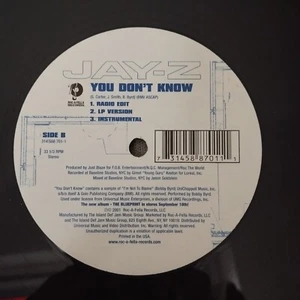 Jay-Z ‎– IZZO H.O.V.A. Roc-A-Fella Records ‎– US - 12" Vinyl Hip Hop - Picture 1 of 7