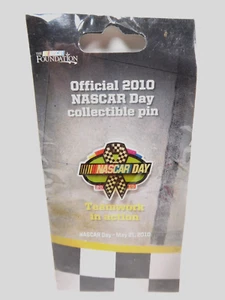NASCAR Racing Official 2010 Collectible Pin NASCAR DAY Lapel Hat Pin NEW - Picture 1 of 4