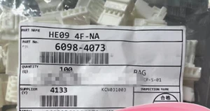 Un paquete/100 piezas nuevo ajuste para accesorios enchufes automotrices 6098-4073 - Imagen 1 de 3