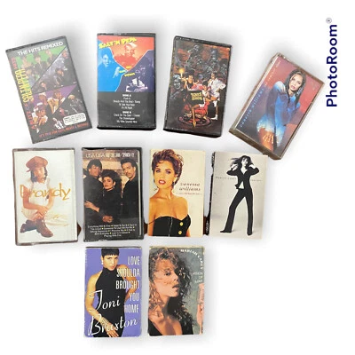 Lot 10 R&B Rap Women Cassettes Lisa Lisa Toni Braxton Salt N Pepa Mariah Brandy - Image 1 of 4