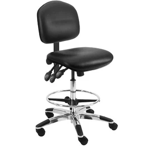 BenchPro LAT-VCRB-3L BL Class 100 Reinraum Arbeitsplatz Werkbank Premium Stuhl - Bild 1 von 1