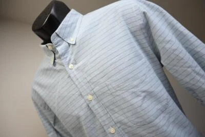 J Crew Button Up Dress Shirt Long Sleeve Slim Fit Striped Casual Mens Sz Medium - Image 1 of 4