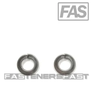 (100) M6 Stainless Steel DIN127 Split Lock Washers 6mm Spring Washer (QTY:100) - Picture 1 of 4