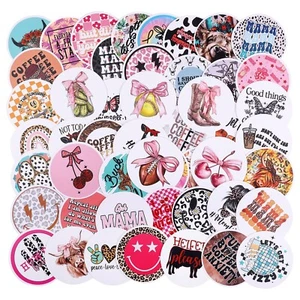 MUBYOK 3 Zoll Packung mit 100 Freshie Cardstock Ausschnitte rund für Auto Freshies Sup... - Bild 1 von 6