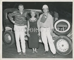 1950er Foto Stock Car Racing Marvin Porter Bill Cantrell San Bernardino 1954 - Bild 1 von 3