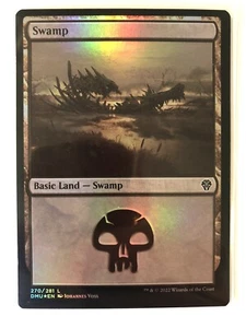 Swamp Land 270 Foil Dominaria United DMU MTG Magic The Gathering Pack Fresh! - Picture 1 of 1